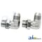 A & I Products 90 Degree Male JIC X Male ORB, 2 pack 3.75 x4 x2 A-VFA4023 - alternate 2
